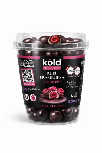 KOLD SNACKS RUBI (FRAMBUESA CON CHOCOLATE)